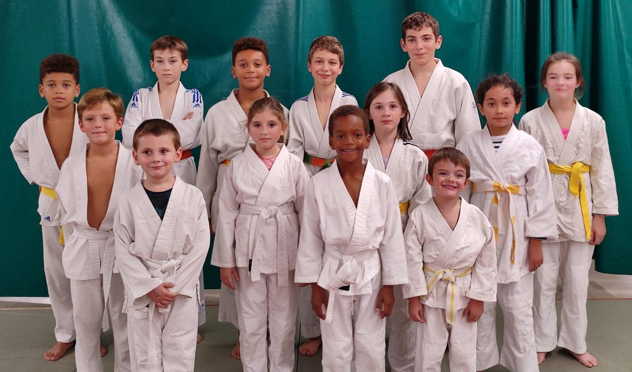 l'école de judo en octobre 2022