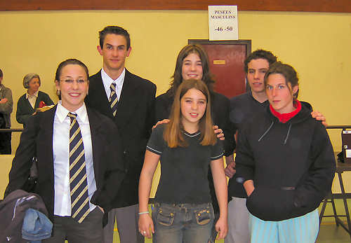 groupe des jeunes arbitres