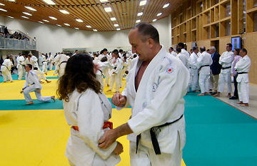 randori avec Marc Delvingt