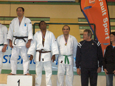 Jérome sur le podium