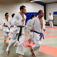 échauffement du judo adapté